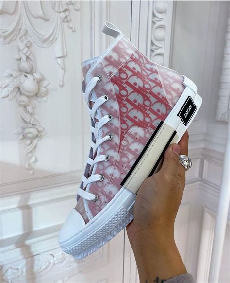 pink dior high top sneakers|dior high top sneakers sale.